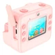 Детская цифровая фото-видео камера c моментальной печатью HOCO Dual lens children printing camera DV200 pink - изображение 6