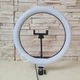 Кільцева LED лампа зі штативом 2м RING FILL LIGHT 30см свтлодіодна від USB селфі кольцо - QX-300T - зображення 3