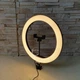 Кільцева LED лампа зі штативом 2м RING FILL LIGHT 30см свтлодіодна від USB селфі кольцо - QX-300T - зображення 8