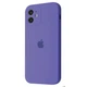 Чехол силиконовый с защитой камеры Wave Silicone Case Camera Protection для Apple iPhone 12 lavender gray - изображение 1