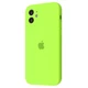 Чохол силіконовий із захистом камери Wave Silicone Case Camera Protection для Apple iPhone 12 lime green - зображення 1