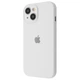 Чохол силіконовий із захистом камери Wave Silicone Case Camera Protection для Apple iPhone 13 white - зображення 1