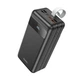 Павербанк HOCO J86B Power Bank 60000mAh/22.5W/222Wh/4USB/Type-C/Lightning с быстрой зарядкой QC3.0+PD3.0 Black - изображение 1