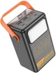 Павербанк HOCO J110A Power Bank 60000mAh/65W/222Wh/3USB/2Type-C/QC3.0+PD3.0 с фонариком Black - изображение 5