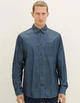 Сорочка д/р Tom Tailor М0132576 (1038779) колір синій M - изображение 1