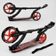 Самокат двухколесный складной Best Scooter Robotic с амортизатором красный 40860 - изображение 6