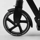 Самокат двухколесный алюминиевый Best Scooter Dot свет тормоза колёса 200 мм черный с серым 65455 - изображение 3