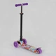 Самокат детский четырехколесный с подсветкой Best Scooter MAXI Beauty лиловый А 24664 /779-1313 - изображение 3