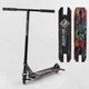 Трюковый самокат Best Scooter Graffity Wind HIC-система, пеги, колёса 110 мм серый BS-99717 - изображение 1