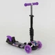 Детский самокат - трансформер 5 в 1 с подсветкой Best Scooter Божья коровка 19870 фиолетовый - изображение 6