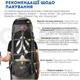 Туристический рюкзак Naturehike на 70 литров, походный, трекинговый + алюминиевая рама, серо-черный - изображение 4