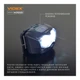 Налобний світлодіодний ліхтарик VIDEX VLF-H055D 500Lm 5000K - зображення 4