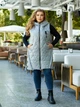Жилетка женская стеганая светло-серая 48-50 р2322А.525 - изображение 1