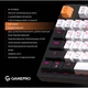 Клавиатура GamePro MK170B Hot-Swap Red Swich RGB USB UA Black (MK170B) - изображение 9