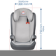 Автокрісло дитяче "MT5", Capsula, 15-36kg, до 12років, сірий, 772020 - изображение 9