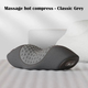 Подушка массажная для сна Pillow для шеи мягкая, 3 режима ортопедическая Серый (АК-5743) - изображение 3
