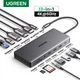 Концентратор 13in1 UGREEN CM681 Revodok Pro 4K HDMI DP, PD100W RJ45 для MacBook, Dell XPS, Thinkpad Yoga (15978) - зображення 10