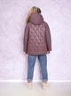 Куртка для дівчинки Fashion SN0002-G 140 Темна пудра - изображение 4