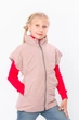 Жилетка для дівчинки NoBrand 110 Бежевий (p-12158-134723) - изображение 2