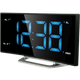 Годинник настільний з радіо Technoline WT460 Blue LED Black/Silver (WT460 blaue LED) - изображение 1