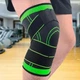 Наколенник компрессионный Knee Support WN-26, бандаж фиксирующий на колено, эластичный - изображение 10