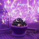 Ночник-проектор звездное небо Star Master Dream QDP01 фиолетовый питание от батареек, USB, теплый свет - изображение 4