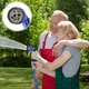 Шланг для полива X HOSE с распылителем, садовый поливочный шланг для сада 75 м, синий, складной - изображение 8
