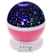 Ночник-проектор звездное небо Star Master Dream QDP01 розовый питание от батареек, USB, теплый свет - изображение 3