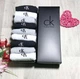 Набор мужских носков calvin klein носки спортивные для мужчин 9 шт базовые хлопковые 40-46 размер - изображение 6