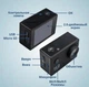 Экшн камера A7 FullHD, спортивная, влагозащита, с креплением 1080P MicroSD 12Мп - изображение 5