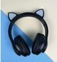Бездротові навушники з підсвічуванням CAT JST-28 Bluetooth чорні для комп'ютера котячі вушка microSD AUX - зображення 4