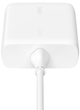 Мережевий зарядний пристрій Belkin BoostCharge Pro 4-Port USB-C PD 3.1 GaN Charger 200 W White (745883868230) - зображення 3