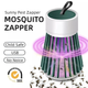 Лампа ловушка знищувач вбивця насекомих Mosquito Killer Lamp BG-002 - зображення 2