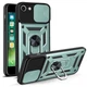 Чохол Fiji Camera Defence для Apple iPhone SE (2020) бампер із захистом камери та підставкою Green - зображення 1