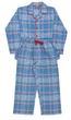 Піжама дитяча унісекс Cyberjammies Montana 3016 12-13 лет /158 см Блакитний у клітинку (5051877531727) - зображення 1