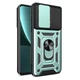 Чехол Fiji Camera Defence для Xiaomi Redmi Note 13 Pro бампер с защитой камеры и подставкой Green - изображение 2