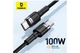 Кабель BASEUS Type-C to Type-C Quick Charge 3.0 100W для iPad/Android/ПК/MacBook - зображення 4