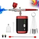 Аэрограф аккумуляторный с компрессором Crpen 32PSI - изображение 1