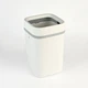 Ведро для мусора MVM MY HOME без крышки BIN-25 15 л Бело/Серое (BIN-25 15L WHITE/GRAY) - изображение 3