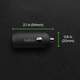 Автомобільний зарядний пристрій Belkin BoostCharge 30W USB-C Car Charger + USB-C - Lightning кабель Black (745883852369) - зображення 6