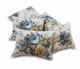 Комплект декоративних подушок Firanka Flowers 30х40см 4шт 30сх18см 1шт кольорові (п_0089) - зображення 1