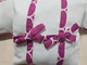Комплект декоративных подушек Firanka Hand Made 40х40см 3шт розовый с молочным (п_0077) - изображение 2