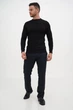 Гольф однотонный стойка Trend Collection 6801 черный (BLACK) 2XL - зображення 2