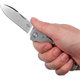 Нож Boker Plus Atlas Backlock Droppoint ц:grey,2373.10.91 - изображение 5