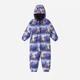 Детский зимний термо слитный комбинезон для мальчика Reima Moomin Lyster 5100011D-6901 80 см Синий (6438557130620) - изображение 5
