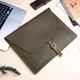 Кожаная папка с инициалами, органайзер-папка с инициалами, Walnut, Malina Leather - изображение 1