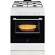 Electrolux Плита газовая, 59л, 60x60см, белый - изображение 1