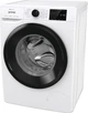 Gorenje Пральна машина фронтальна, 8кг, 1400, A+++, 55см, дисплей, інвертор, пара, Wi-Fi, білий - зображення 2