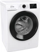 Gorenje Пральна машина фронтальна, 8кг, 1400, A+++, 55см, дисплей, інвертор, пара, Wi-Fi, білий - зображення 3