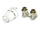 Danfoss Комплект термостатический Regus M30x1.5 + RLV-KB, 1/2", угловой - изображение 1